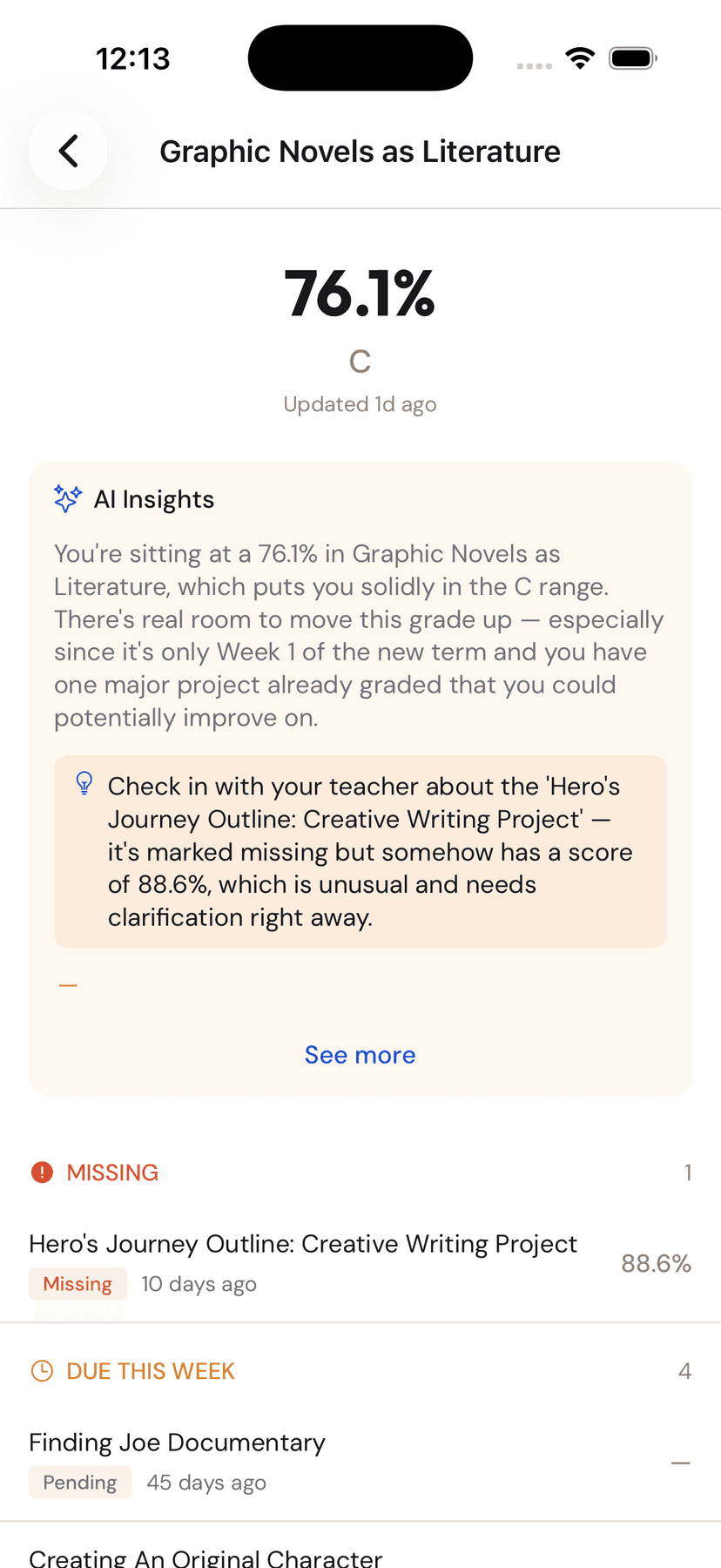 Missing assignment detection